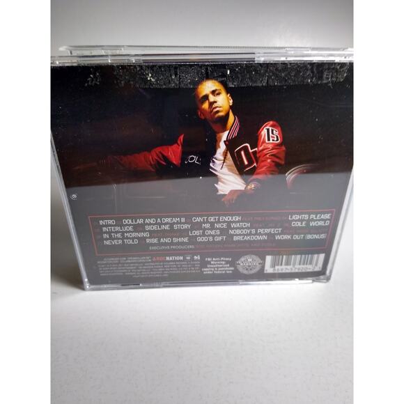J Cole - Cole World The Sideline Story CD 2011 Hip Hop Roc Nation - Picture 4 of 4